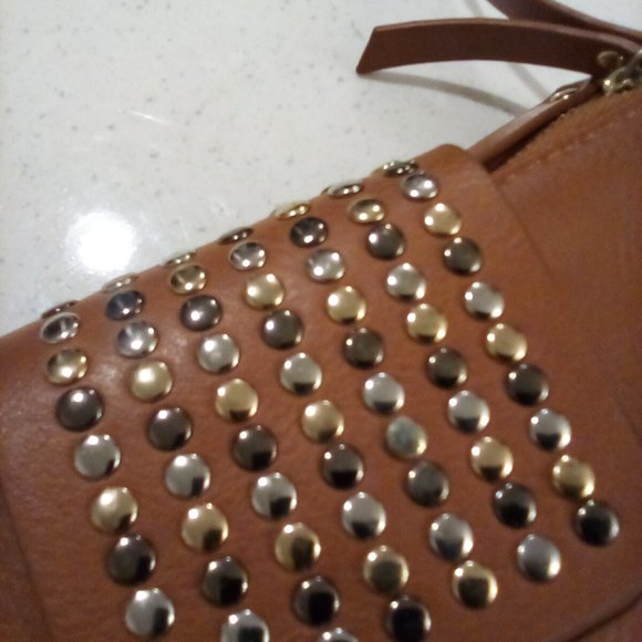 GUC Leather Studded Wristlet - Picture 16 of 16